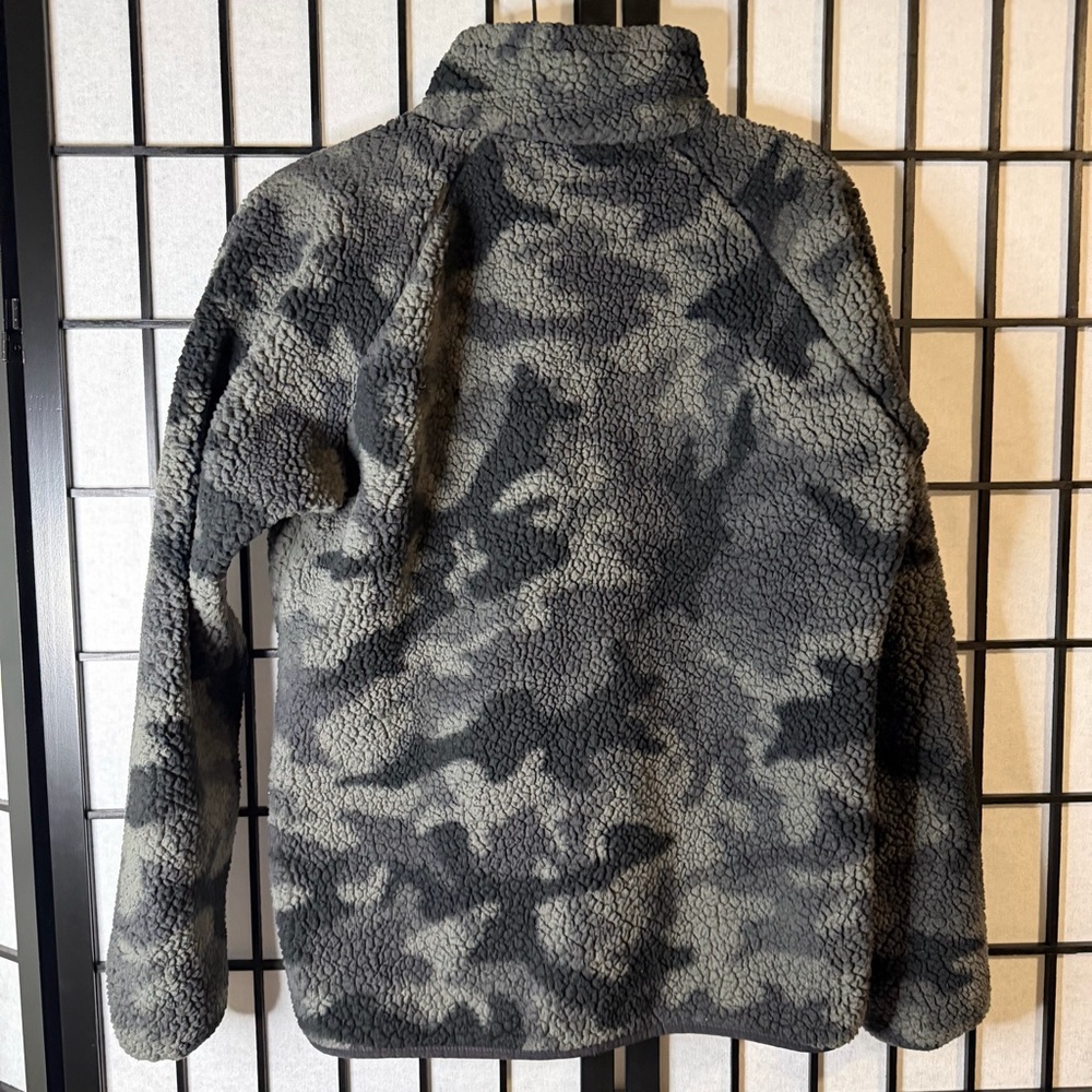 Columbia Womens Camo Fleece Jacket - Gray - Picture 2 of 5